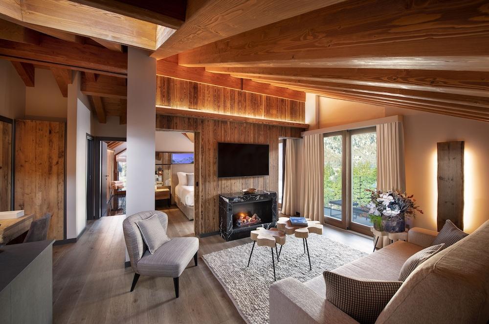 Le Massif Hotel & Lodge Courmayeur The Leading Hotels Of The World Экстерьер фото