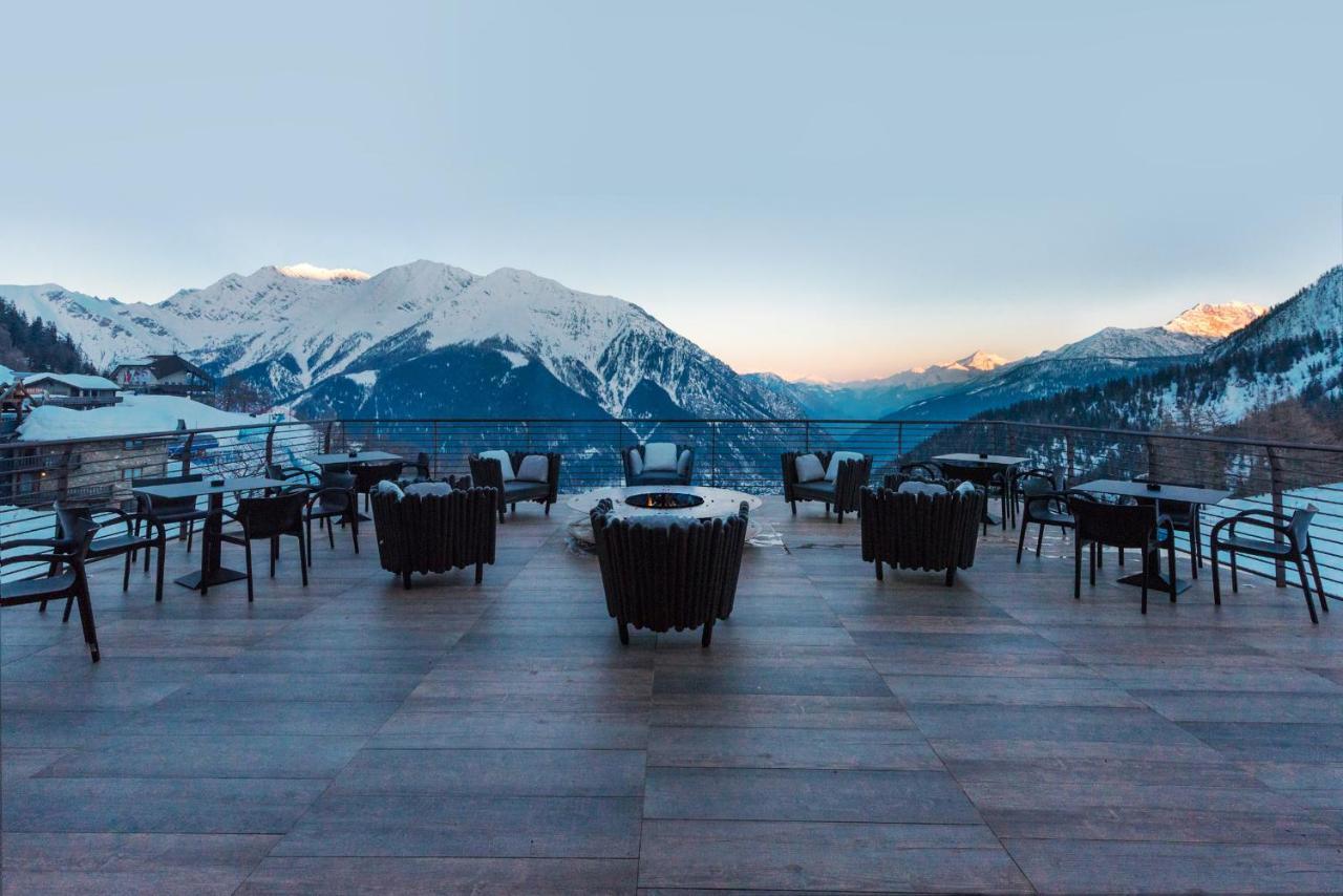 Le Massif Hotel & Lodge Courmayeur The Leading Hotels Of The World Экстерьер фото