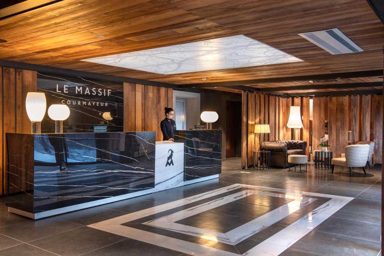 Le Massif Hotel & Lodge Courmayeur The Leading Hotels Of The World Экстерьер фото