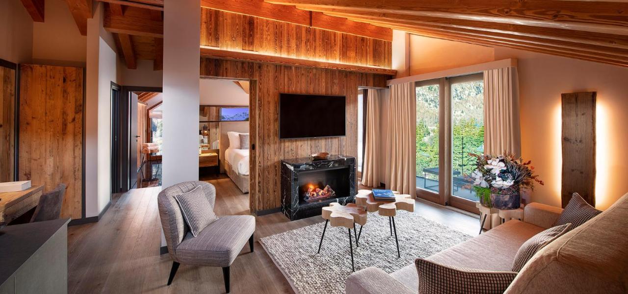Le Massif Hotel & Lodge Courmayeur The Leading Hotels Of The World Экстерьер фото